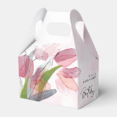 Ballotins Soft tulipes élégant anniversaire (Arrière)