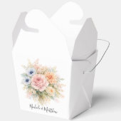 Ballotins Soft Watercolor Floral Wedding (Ouvrir)