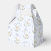 Ballotins Soignée Goose Blue Bow bébé garçon douche (Arrière)