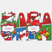 Ballotins Soirée Anniversaire de enfant de style BD (Déplié)