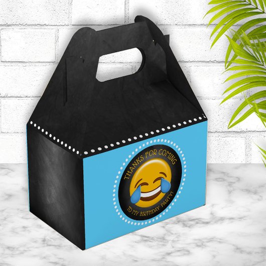 Ballotins Soirée d'anniversaire du mignon Emoji