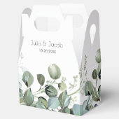 Ballotins Soirée de mariage simple Eucalyptus Green (Ouvert)