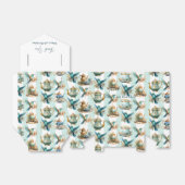 Ballotins Soirée de thé d'anniversaire de colibri (Déplié)