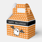 Ballotins Soirée d'Halloween Ghost Cute Orange (Verso)