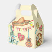 Ballotins soirée mexicaine à thème fiesta personnalisée (Arrière)