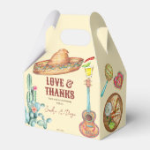 Ballotins soirée mexicaine à thème fiesta personnalisée (Verso)