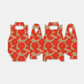 Ballotins Soirée motif carrelée à la pastèque (Déplié)