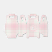 Ballotins Some Bunny is One Anniversaire Rose Gingham (Déplié)