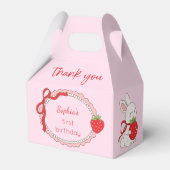 Ballotins Some Bunny Strawberry Birthday (Arrière)