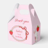 Ballotins Some Bunny Strawberry Birthday (Verso)