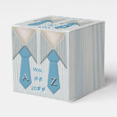 Ballotins Son et son Blue Oxford Pinstripe (Verso)