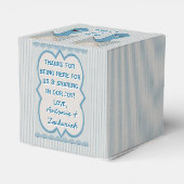 Ballotins Son et son Blue Oxford Pinstripe (Arrière)