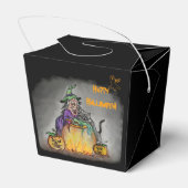 Ballotins Sorcière et chat, Joyeux Halloween ! (Arrière)
