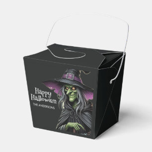 Ballotins Sorcière noire effrayante Halloween heureux