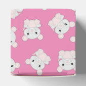 Ballotins Souris Baby shower rose (Haut)