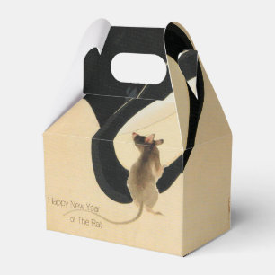 Ballotins Souris Top Hat Rat Chinois Année Zodiac Anniversai