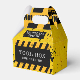 Ballotins Sous Construction Boîte à outils Parti personnalis