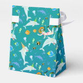 Ballotins Sous la mer dauphins et fête d'anniversaire fille (Arrière)