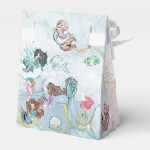 Ballotins Sous la mer Mermaids anniversaire océan (Arrière)