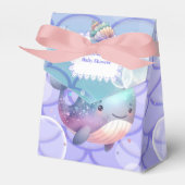 Ballotins Sous le Baby shower d'aquarelle de mer (Verso)