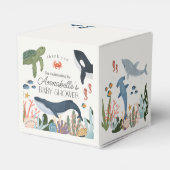 Ballotins Sous le Baby shower marin Favors (Arrière)