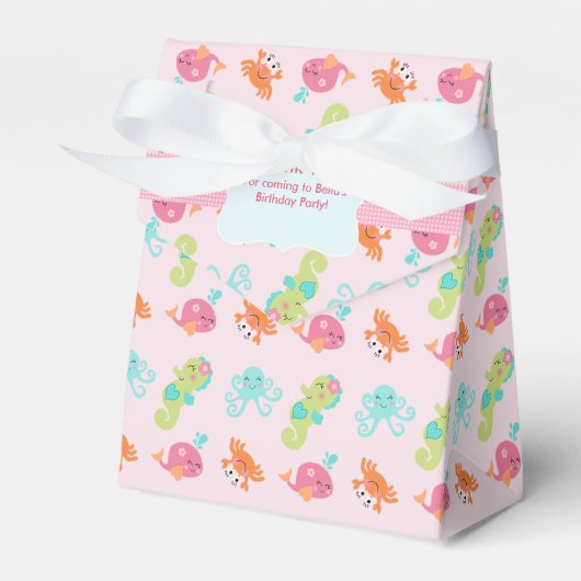 Ballotins Sous le Ballotin de baleine rose marine (Verso)