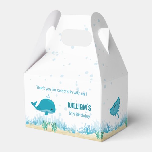 Ballotins Sous l'océan Océan Animaux (Verso)