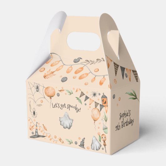 Ballotins Soyons éffrayants ! Parti anniversaire de enfant S (Verso)