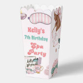 Ballotins Spa Anniversaire Pamper Party Anniversaire (Recto)