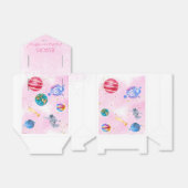 Ballotins Space Rocket Planètes fille Anniversaire (Déplié)