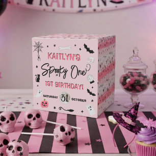 Ballotins Spooky One! Fête d'anniversaire Halloween 1 an pou