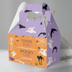 Ballotins Spooky One Halloween 1er Anniversaire Merci Orange