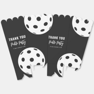 Ballotins Sports Party Pickleball Black Thème Anniversaire