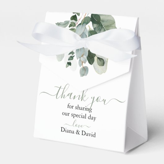 Ballotins SPRING BEAUTY BOTANICAL VERT Mariage (Verso)