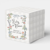 Ballotins Spring Garden Party Pastel Floral Baby shower (Arrière)