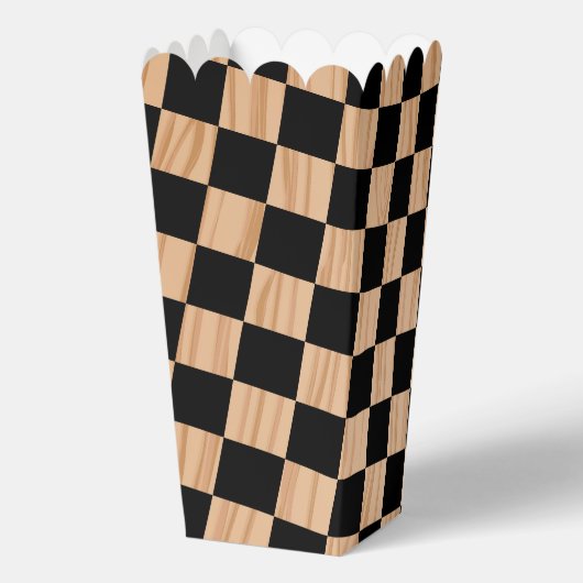 Ballotins Square Checkers Design Popcorn (Verso)