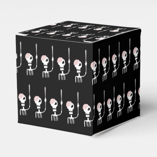 Ballotins Squelette d'Halloween avec épée (Verso)