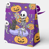 Ballotins Squelette mignon pour s'amuser à Halloween (Verso)