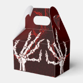 Ballotins Squelette Orange Mains Gable (Arrière)