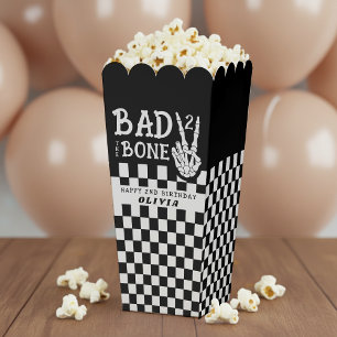 Ballotins Squelette rose Bad 2 the Bone pour fête d'annivers