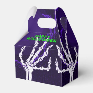Ballotins Squelette Violet Mains Gable