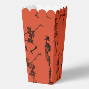 Ballotins Squelettes dansants Popcorn d'Halloween