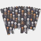 Ballotins Squelettes mignons d'Halloween (Déplié)