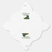 Ballotins St. Patrick's Day Favor Box (Déplié)