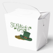 Ballotins St. Patrick's Day Favor Box (Verso)