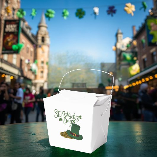 Ballotins St. Patrick's Day Favor Box