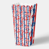 Ballotins Stars 4 juillet Patriotic Popcorn Box (Verso)