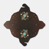 Ballotins Steampunk Rusty Background (Déplié)