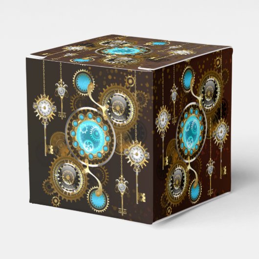 Ballotins Steampunk Rusty Background (Verso)