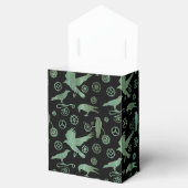 Ballotins Steampunk Verdigris Gears and Crows monogram (Ouvert)